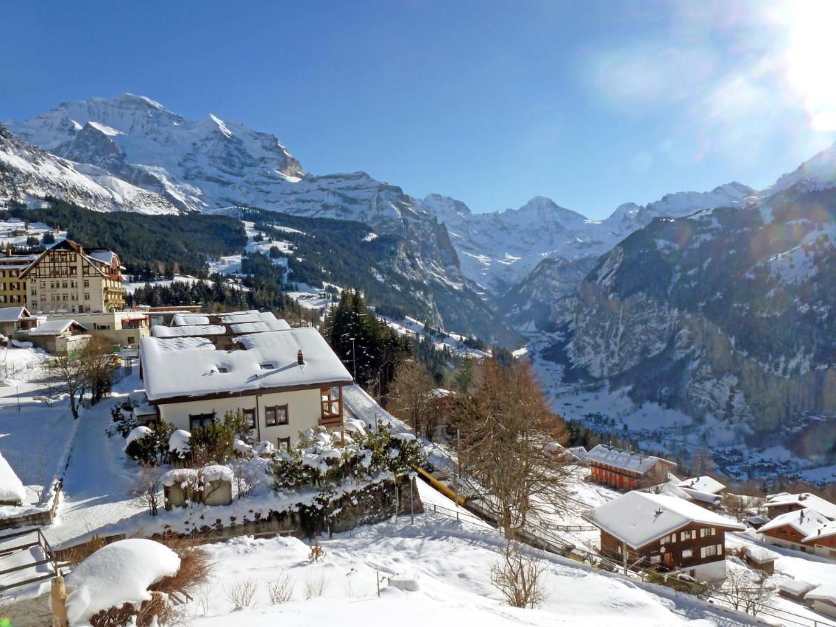 Apartment Eiger Residence Apt-A-425 By Interhome Wengen Eksteriør bilde
